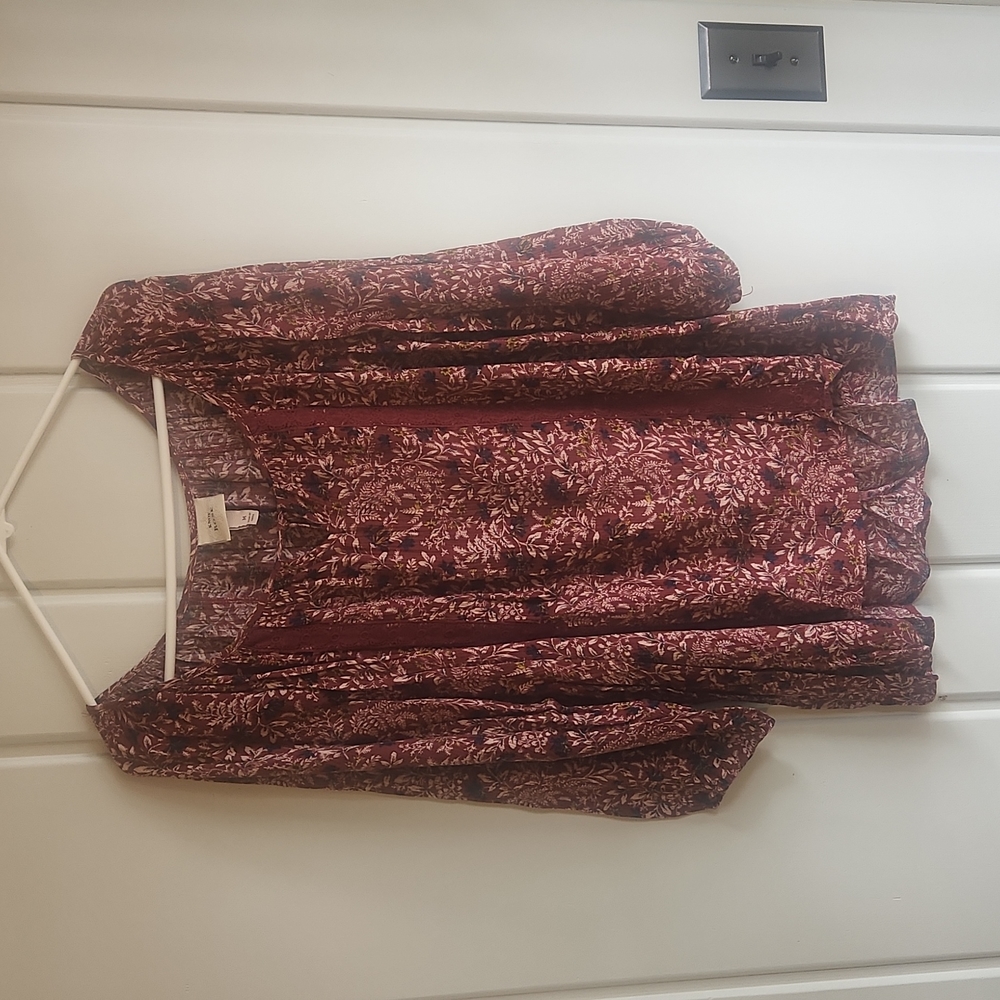 Knox Rose Women's Floral print Blouse